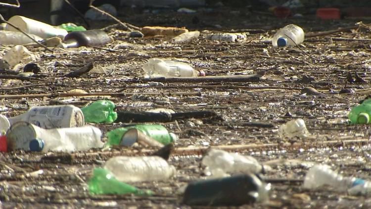 Trash from 2018 Flooding